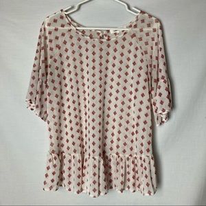Eden & Olivia Sheer Blouse E37
